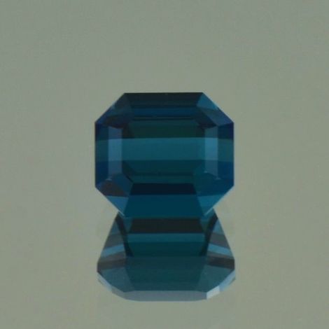 Indicolite Tourmaline octagon blue 2.24 ct