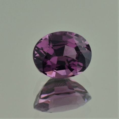 Spinel oval purple untreated 2.68 ct