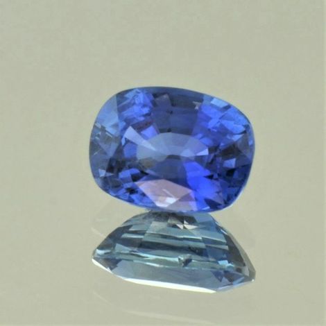 Saphir Burma antik blau ungebrannt 4,11 ct