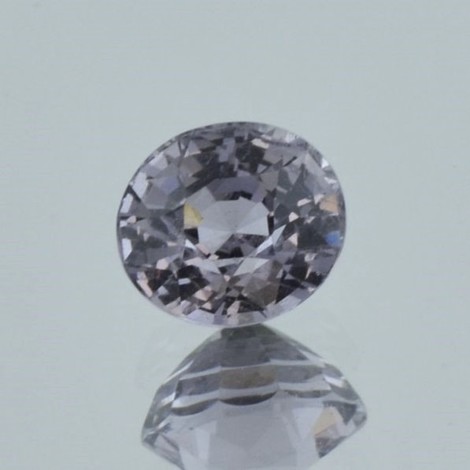 Spinel oval bluish  gray 2.48 ct