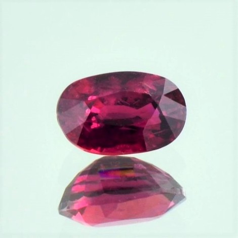 Ruby oval red unheated 2.05 ct.