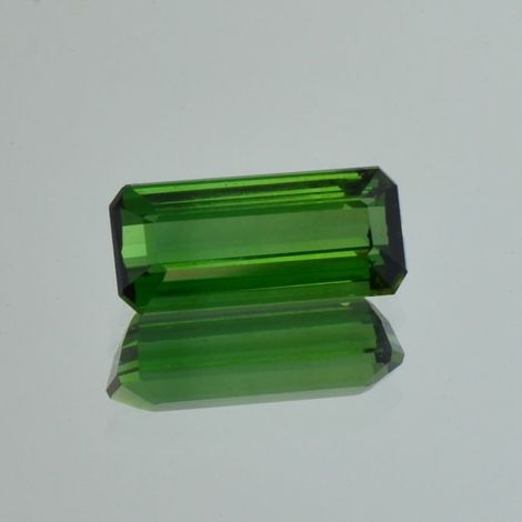 Verdelith Turmalin octagon grün 5,09 ct
