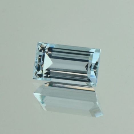 Aquamarine Baguette light blue 3.96 ct