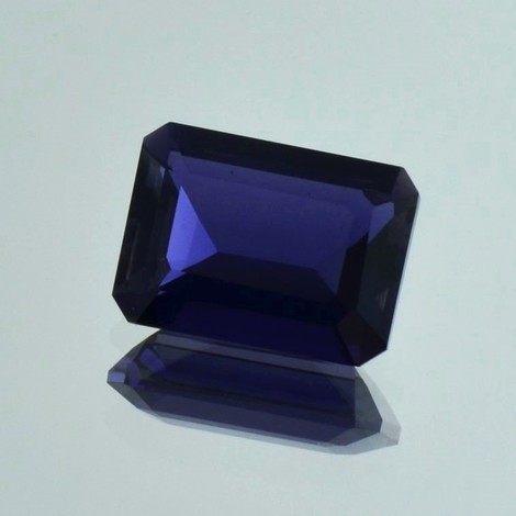 Iolith, Achteck facettiert (6,00 ct.) aus Indien