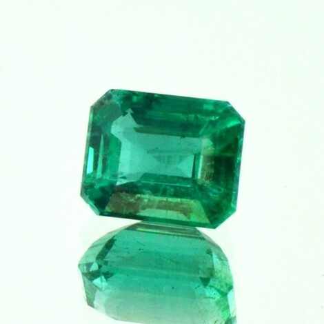 Emerald octagon green 3.56 ct.