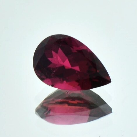 Rubellite Tourmaline pear untreated 4.02 ct