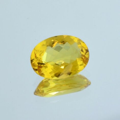 Golden Beryl oval yellow 5.32 ct