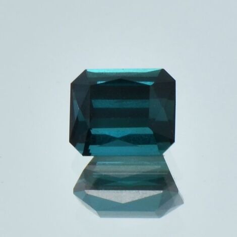 Indicolite Tourmaline octagon blue 2.33 ct