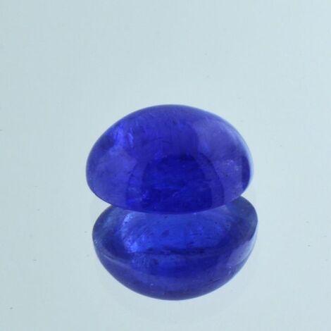Tansanit Cabochon oval intensives Blau 11,32 ct