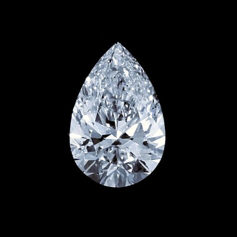 Diamant Tropfen hochfeines Weiss+ (D) lupenrein 0,61 ct.