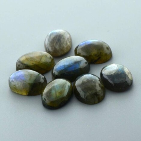Labradorit Lot Cabochons oval 47,87 ct