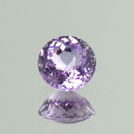 Spinel round lilac untreated 2.15 ct