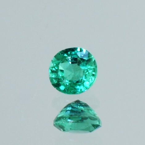 Emerald round green 0.48 ct