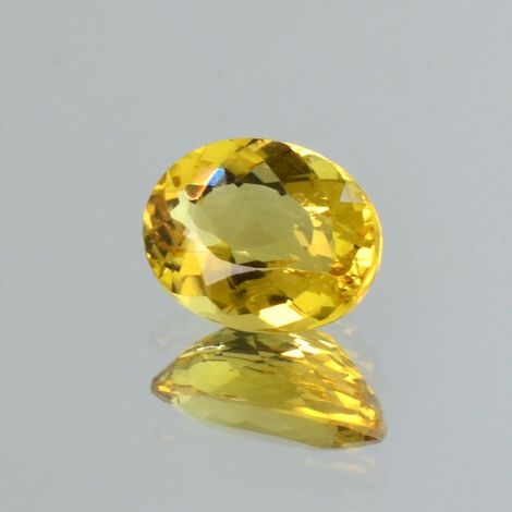 Golden Beryl oval yellow 2.43 ct