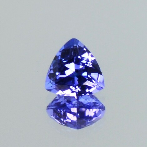 Tansanit Trillion blau 1,22 ct