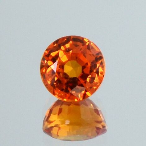Mandarin-Granat round orange 2.05 ct
