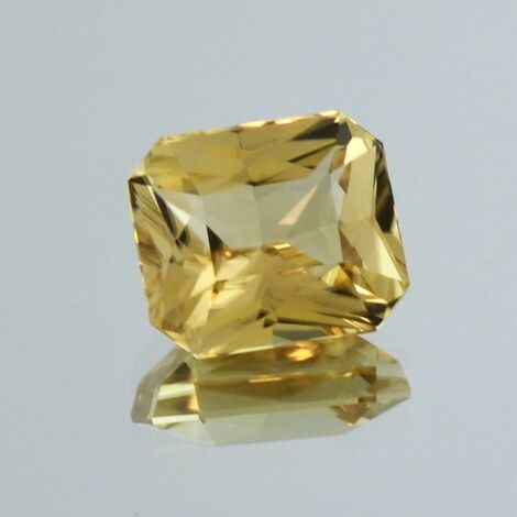 Sinhalit octagon-princess gelb unbehandelt 5,13 ct