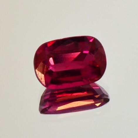 Ruby cushion red untreated 3.05 ct