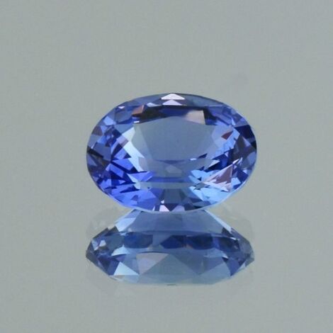 Sapphire oval blue untreated 2.60 ct.