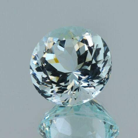 Aquamarin rund zartblau unbehandelt 29,34 ct.