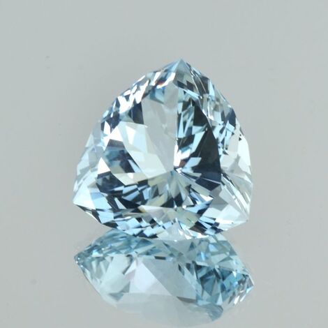 Topaz trillion light blue untreated 22.02 ct
