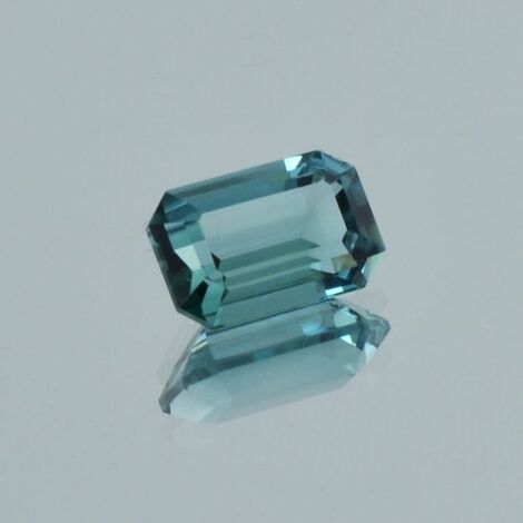 Indicolite Tourmaline octagon 1.69 ct.