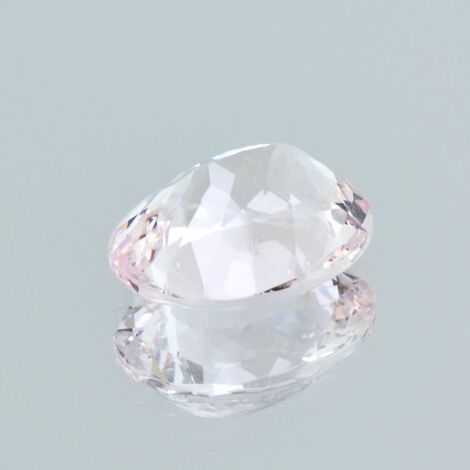 Morganit Beryll oval zartrosa unbehandelt 5,57 ct.
