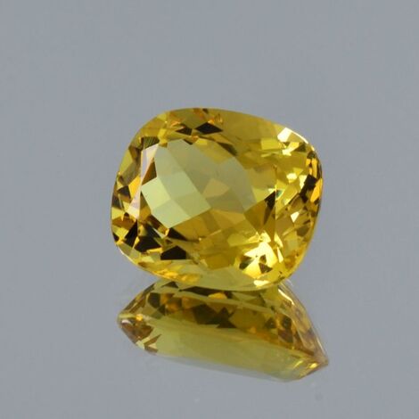Golden Beryl cushion yellow 6.57 ct