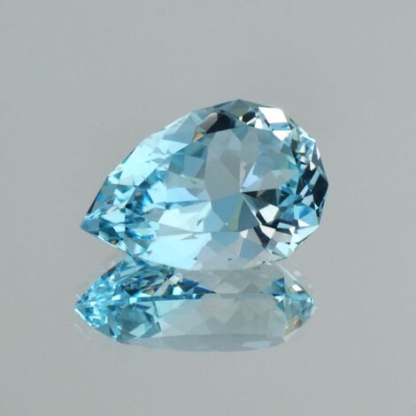 Topas Tropfen hellblau unbehandelt 16,41 ct