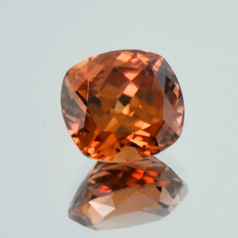 Zirkon antik orangebraun unbehandelt 5,00 ct