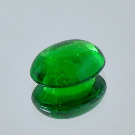 Tsavorit Granat Cabochon oval intensives Grün 3,93 ct