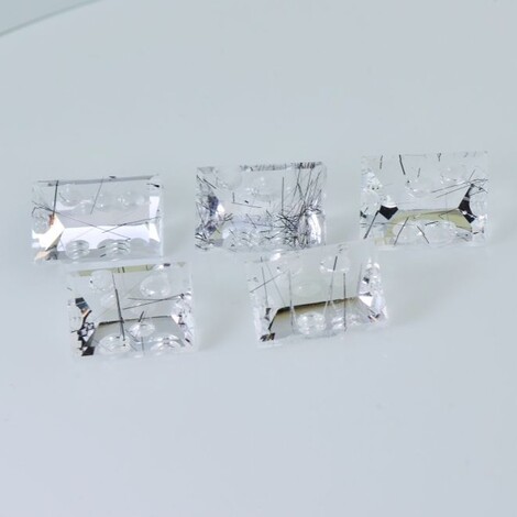 Quartz Lot Design-Rechtecke colorless 41.46 ct