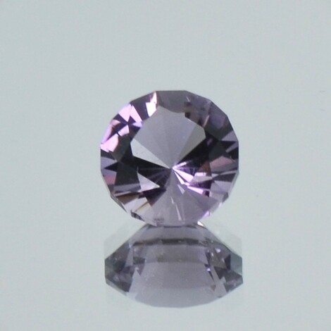 Skapolith Petschit rund gräulich lila 1,87 ct