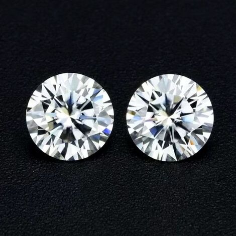 Diamanten Duo, Brillant (0,40 ct.) aus Afrika