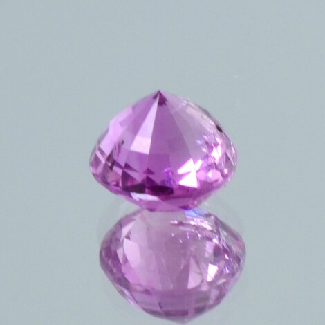 Sapphire oval purplish pink untreated 2.18 ct.