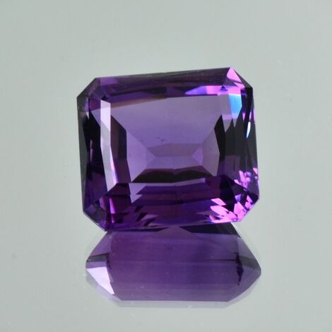 Amethyst octagon violett 22,35 ct