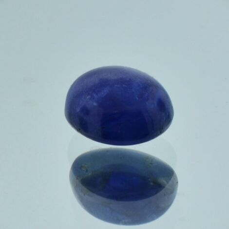 Saphir Cabochon oval blau 6,80 ct.
