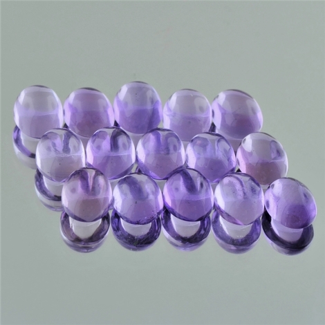 Amethyst Lot Cabochon oval lilac 33.81 ct Amethyst Lot Cabochon oval lilac 33.81 ct