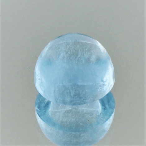 Aquamarin Cabochon rund 5,73 ct Aquamarin Cabochon rund 5,73 ct
