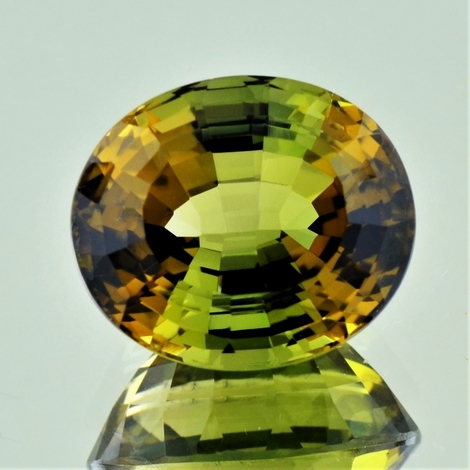 Bicolor-Turmalin oval 16,18 ct Bicolor-Turmalin oval 16,18 ct