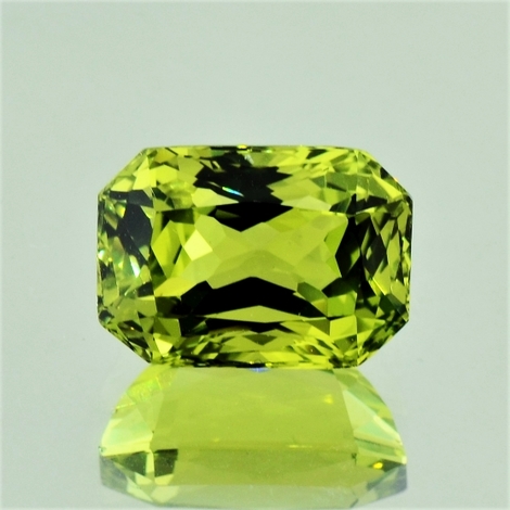 Chrysoberyll octagon gelbgrün 10,54 ct Chrysoberyll octagon gelbgrün 10,54 ct