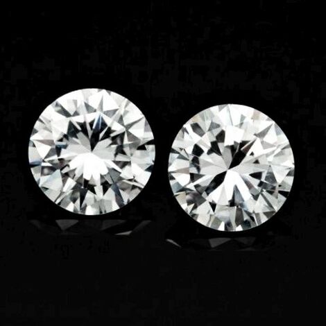 Diamant Duo, Brillant (0,60 ct.) aus Afrika