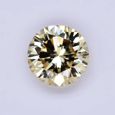 fancy diamond round brilliant champagne  vs 1.01 ct.