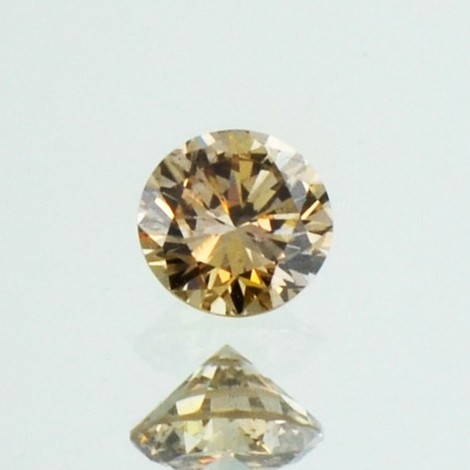 Farbdiamant, Brillant (0,26 ct.) aus Afrika