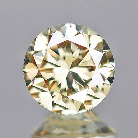 Farbdiamant Brillant grünlich-champagne 2,01 ct Farbdiamant Brillant grünlich-champagne 2,01 ct