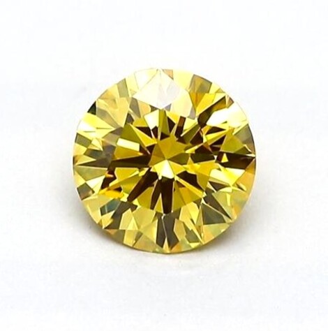 Farbdiamant Brillant sehr intensives Gelb vs1 0,30 ct