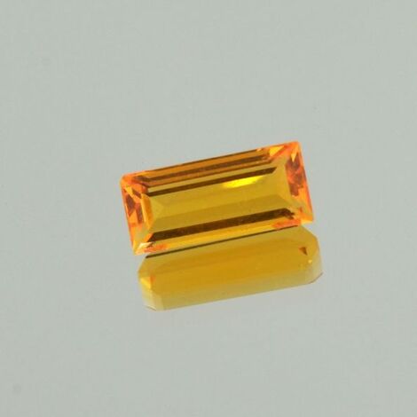 Fire Opal Baguette yellow orange 1.61 ct