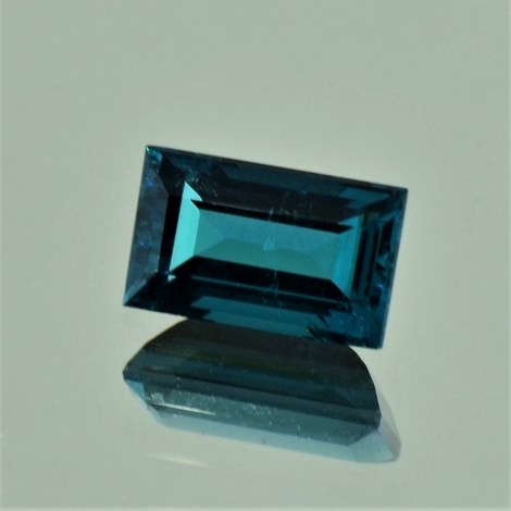 Indicolite Tourmaline Baguette 2.97 ct