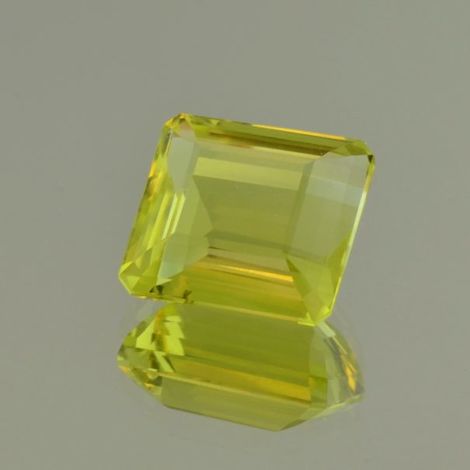 Lemon Quartz octagon yellow 18.13 ct