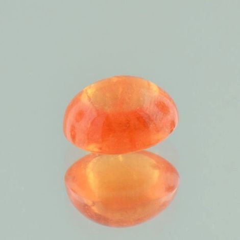 Mandarin-Granat cabochon oval orange 5.90 ct.
